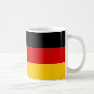 Tyskland flagga kaffemugg