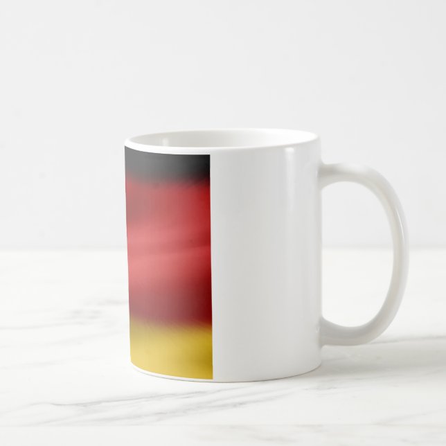 Tyskland flagga kaffemugg (Höger)