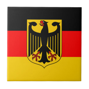 Tyskland flagga kakelplatta