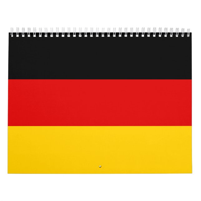 Tyskland Flagga Kalender (Omslag)