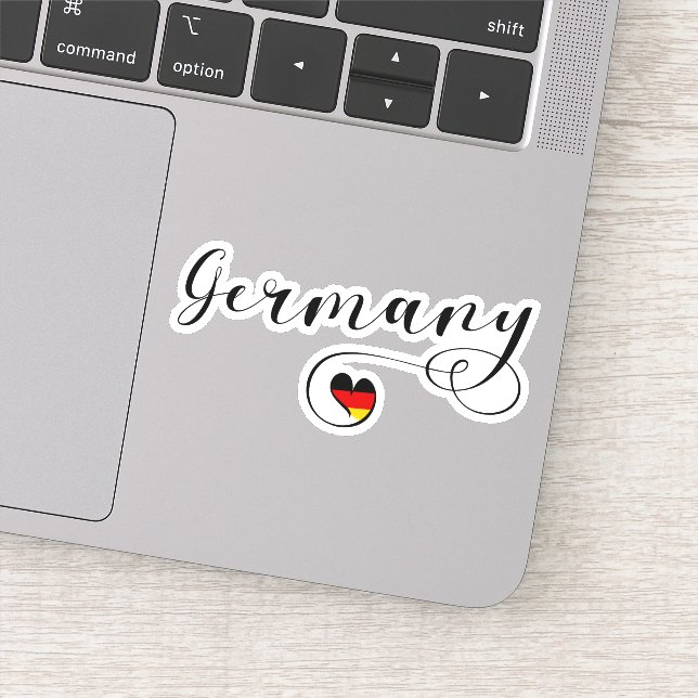 Tyskland Flagga Klistermärken (Detalj)