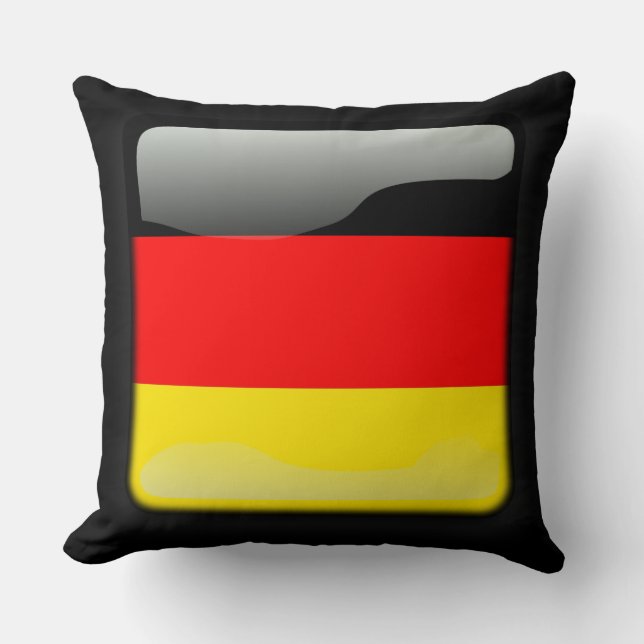 Tyskland flagga kudde (Framsida)