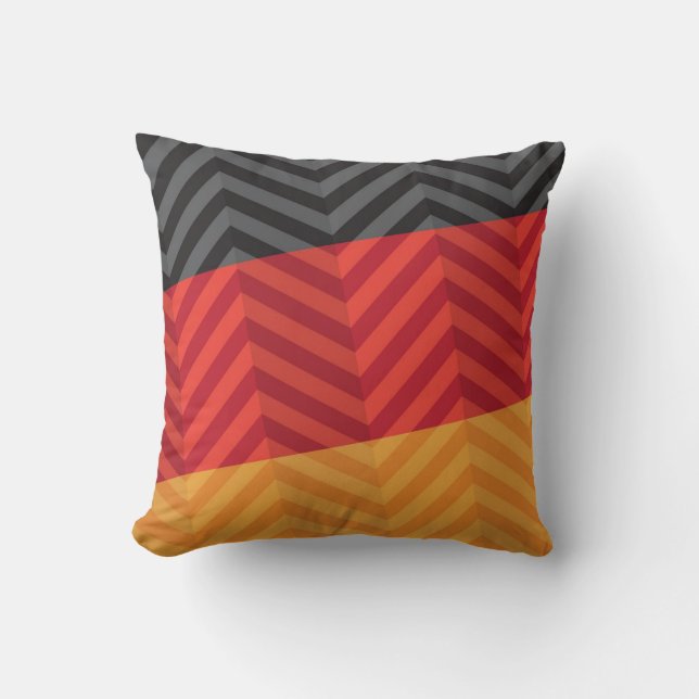 Tyskland flagga kudde (Framsida)