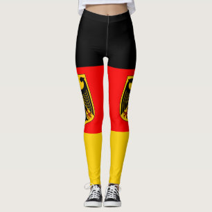 Tyskland flagga leggings