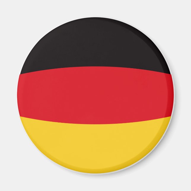 Tyskland flagga magnet (Framsidan)