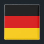 Tyskland flagga magnet<br><div class="desc">Du kan överföra den här designern till andra Zazzle-produkter. Flaggor är tillverkat i vektorgrafik med hög upplösning för professionell. Tack för att du valde min design och stannade av i butiken Pedro Vale.</div>
