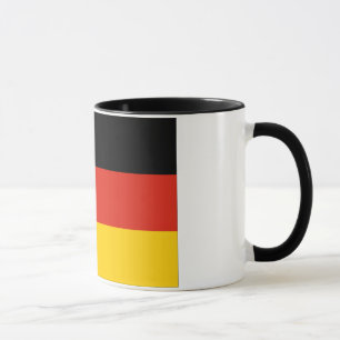 Tyskland flagga mugg