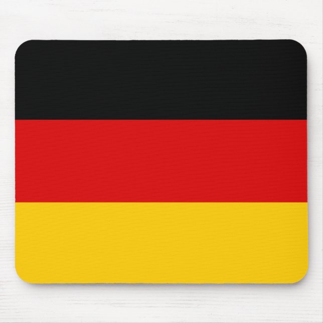 Tyskland flagga musmatta (Framsidan)