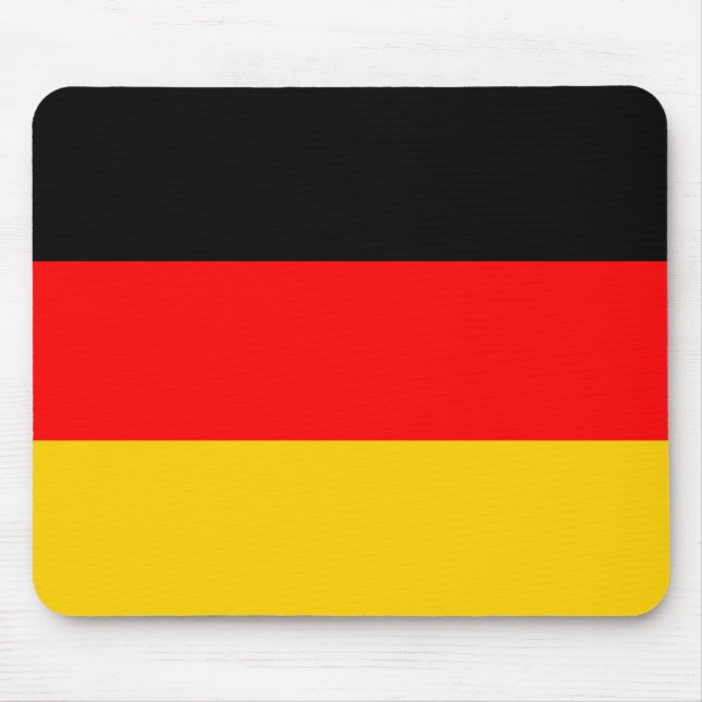 Tyskland Flagga Musmatta (Framsidan)