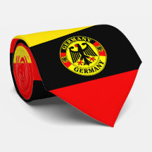 Tyskland Flagga Nacke Slips, Stilig tysk flagga sl