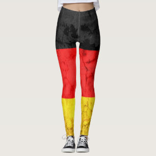 Tyskland Flagga nr 4 Leggings