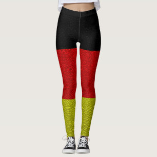 Tyskland Flagga nr 6 Leggings