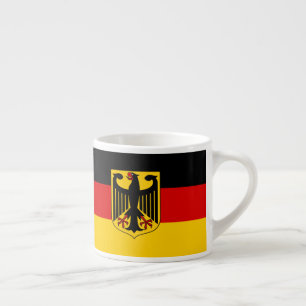 Tyskland Flagga Patriotic Espressomugg