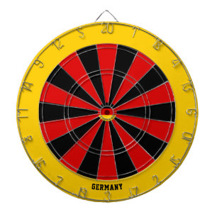 Tyskland Flagga Patriots Bullseye Darttavla