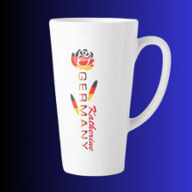 Tyskland Flagga Personlig Large Latte Mugg
