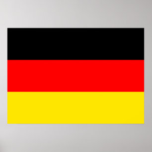 Tyskland flagga poster