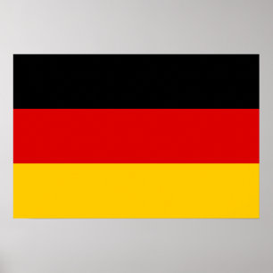 Tyskland flagga poster