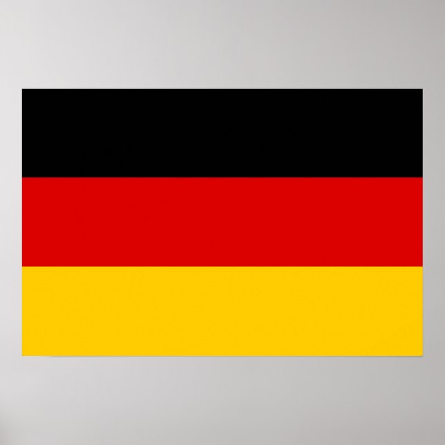 Tyskland flagga poster (Framsidan)