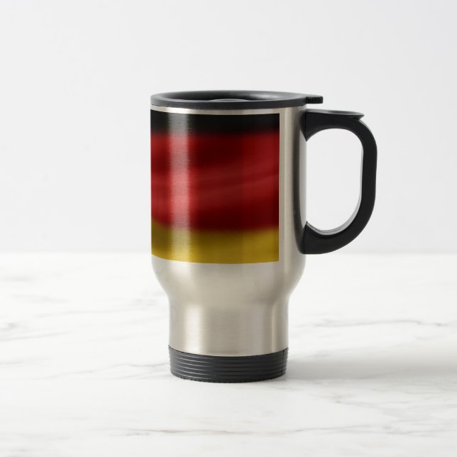 Tyskland flagga resemugg (Höger)