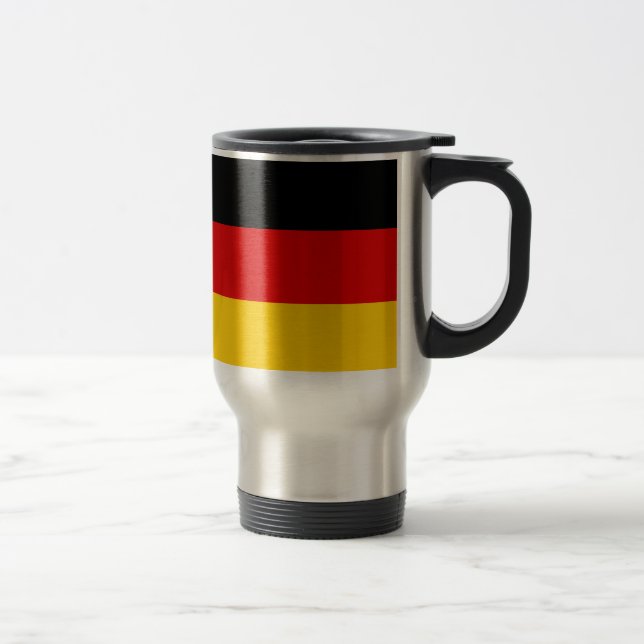 Tyskland flagga resemugg (Höger)
