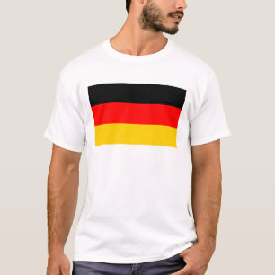 Tyskland Flagga T Shirt