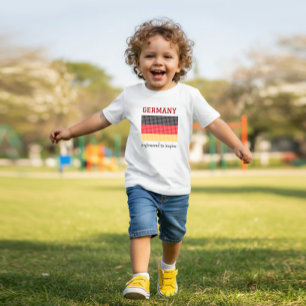 Tyskland flagga t shirt