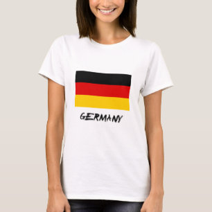 Tyskland flagga tee