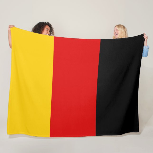 Tyskland flagga - Tyskland Fleecefilt (In Situ)