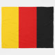 Tyskland flagga - Tyskland Fleecefilt (Framsidan (Horisontell))