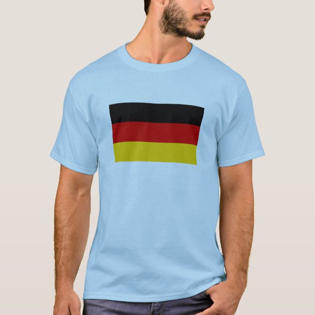 Tyskland FLAGGAinternationell T-shirt (Framsida)
