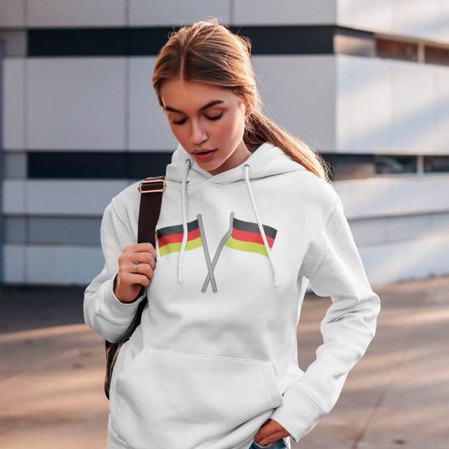 Tyskland Flaggor Hoodie T Shirt (Skapare uppladdad)