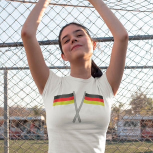 Tyskland Flaggor T-Shirt
