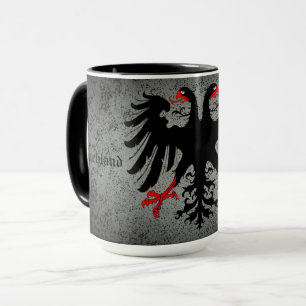 Tyskland för evigt/tyskt imperium dubbla örle Co Mugg