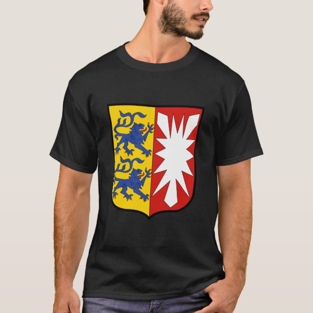 Tyskland för vapensköldSchleswig-Holstein T Shirt (Framsida)