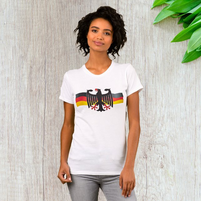 Tyskland Förbundsadler Vapen T Shirt (Skapare uppladdad)