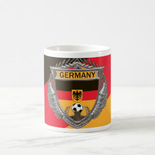 Tyskland fotbollmugg kaffemugg
