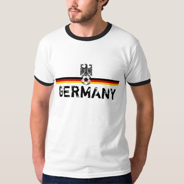 Tyskland fotbollnation t shirt (Framsida)