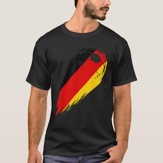 Tyskland fotbollsspelare för Pridet T Shirt (Framsida)