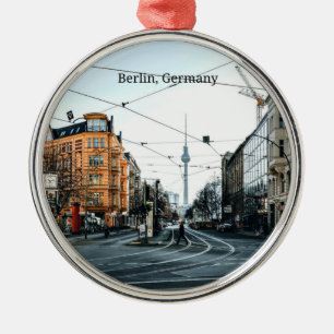 Tyskland foto, i centrala Berlin Julgransprydnad Metall