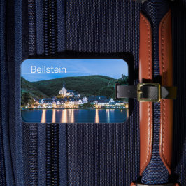 Tyskland från Beilstein Moselle Rheinland-Pfalz Bagagebricka