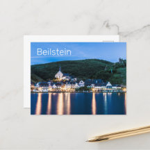 Tyskland från Beilstein Moselle Rheinland-Pfalz