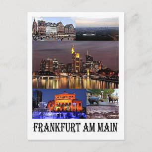 Tyskland - Frankfurt - Mosaic - Vykort