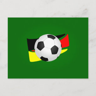 Tyskland Fussball Deutschland-fotboll Vykort