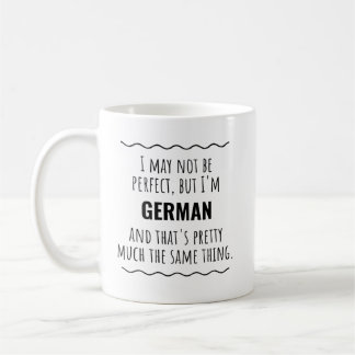 Tyskland Gift Idea på tyska Kaffemugg