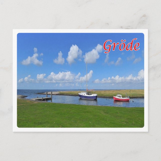 Tyskland - Grode - Vykort (Framsida)