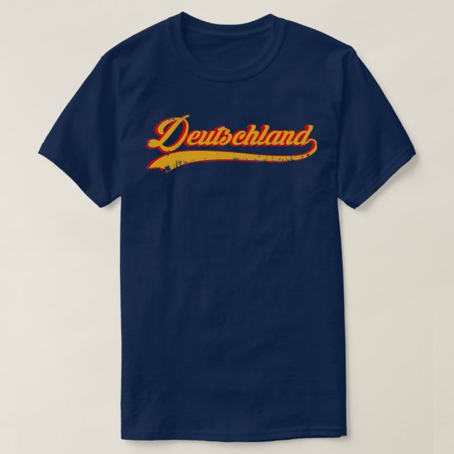 Tyskland grungning t shirt (Design framsida)
