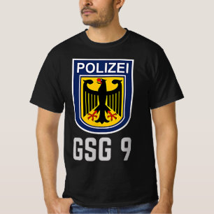 Tyskland GSG 9 Bundespolizei Police Speciell Force T Shirt