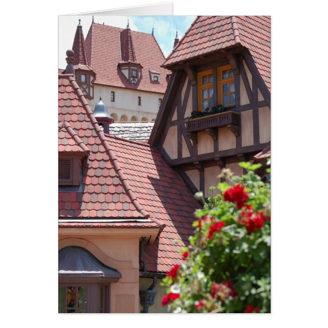 Tyskland hakar hälsningskort (Framsidan)