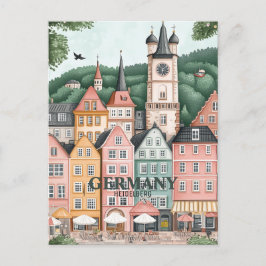 Tyskland Heidelberg Travel Vykort