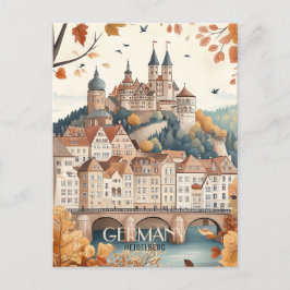 Tyskland Heidelberg Travel Vykort